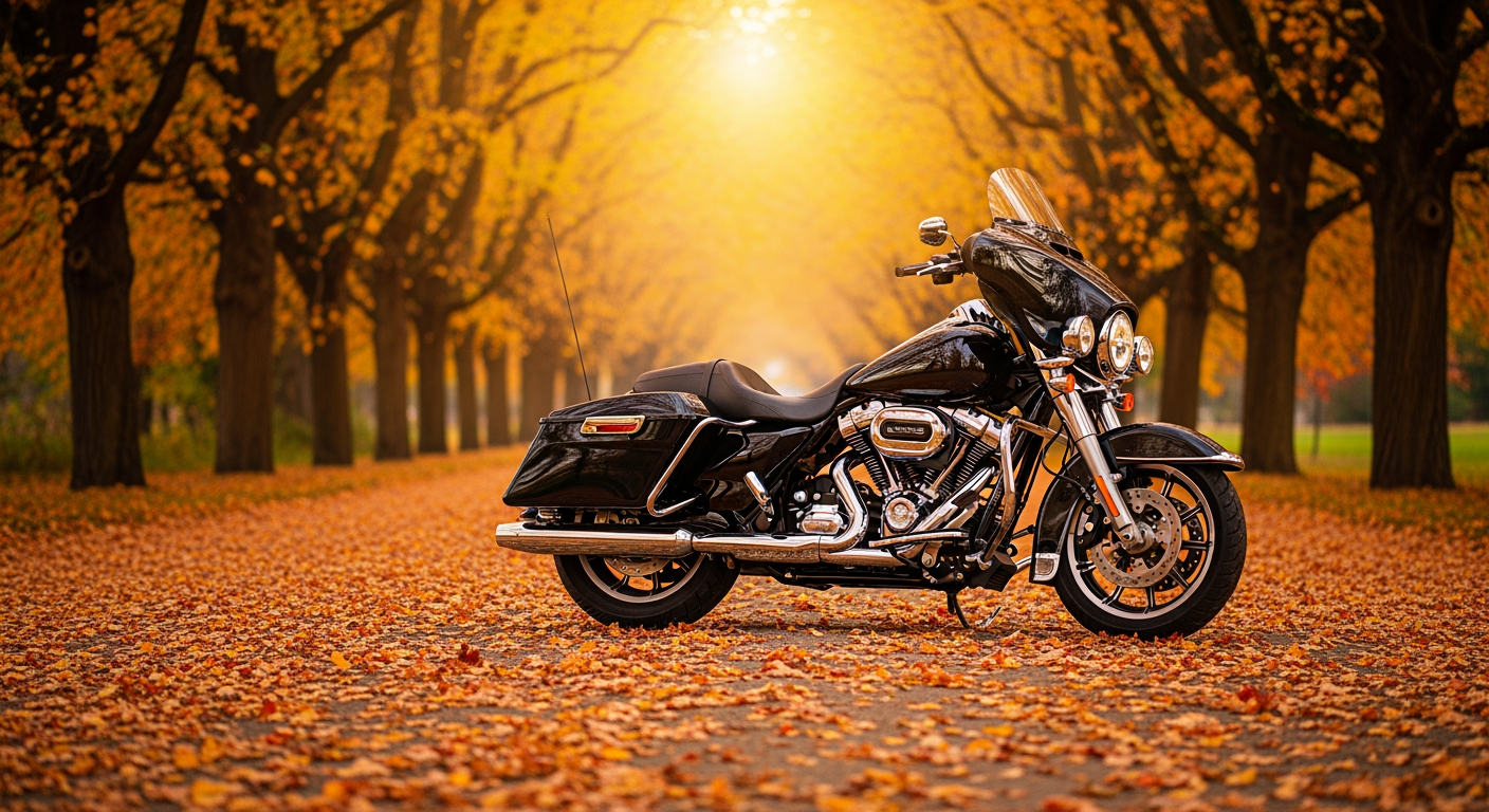 Wet Leaves and Cold Mornings: Fall Motorcycle Riding Hazards in Chicagoland